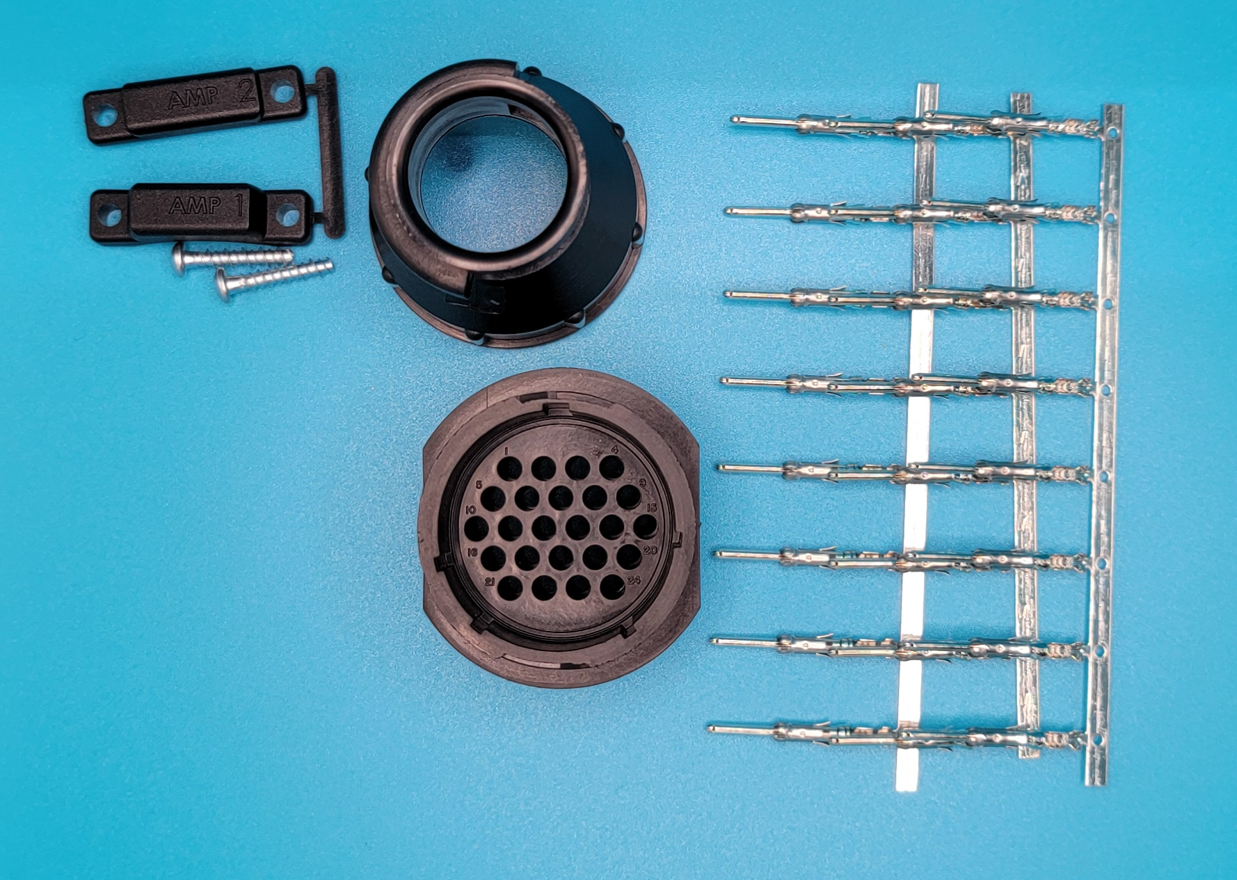 【CPC-L24】yksig AMP 206838-2 | 24 Terminal CPC Standard Sex Receptacle Connector Kit